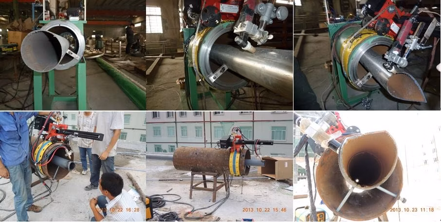 Flame and Plasma Cutting Machine CNC Pipeline Cutter for Pipe Construction Site