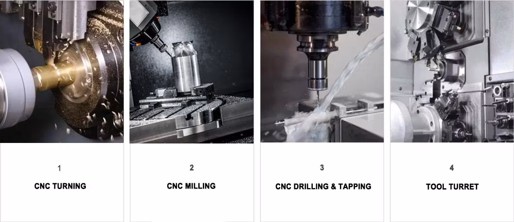 European Standard Flat Bed CNC Lathe for High Speed Machining