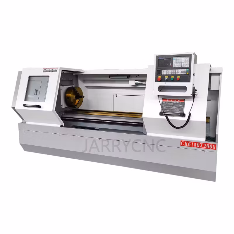 Ck6150 Lathe Machine CNC Heavy CNC Lathe Machine High Precision High Speed Multifunctional Metal Machine Flat Bed CNC Lathe