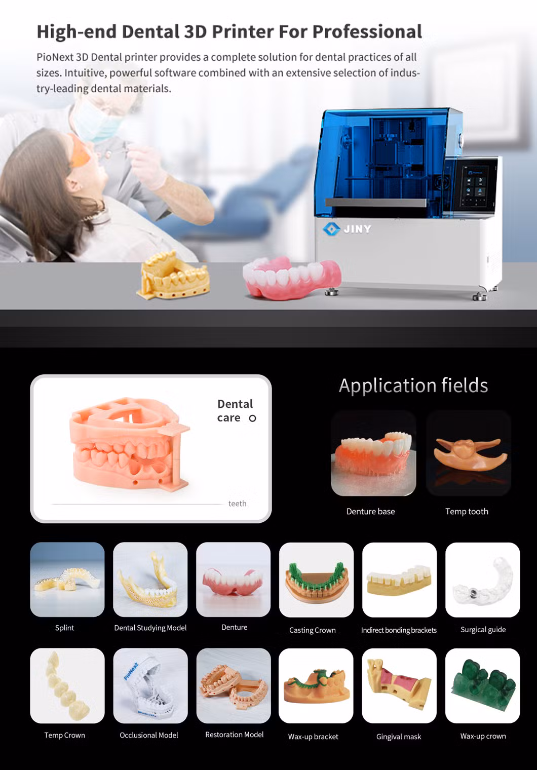 DLP 3D Printer for Dental and Jewelry Dental Jewelry UV Resin Printing Machines 3D Printer