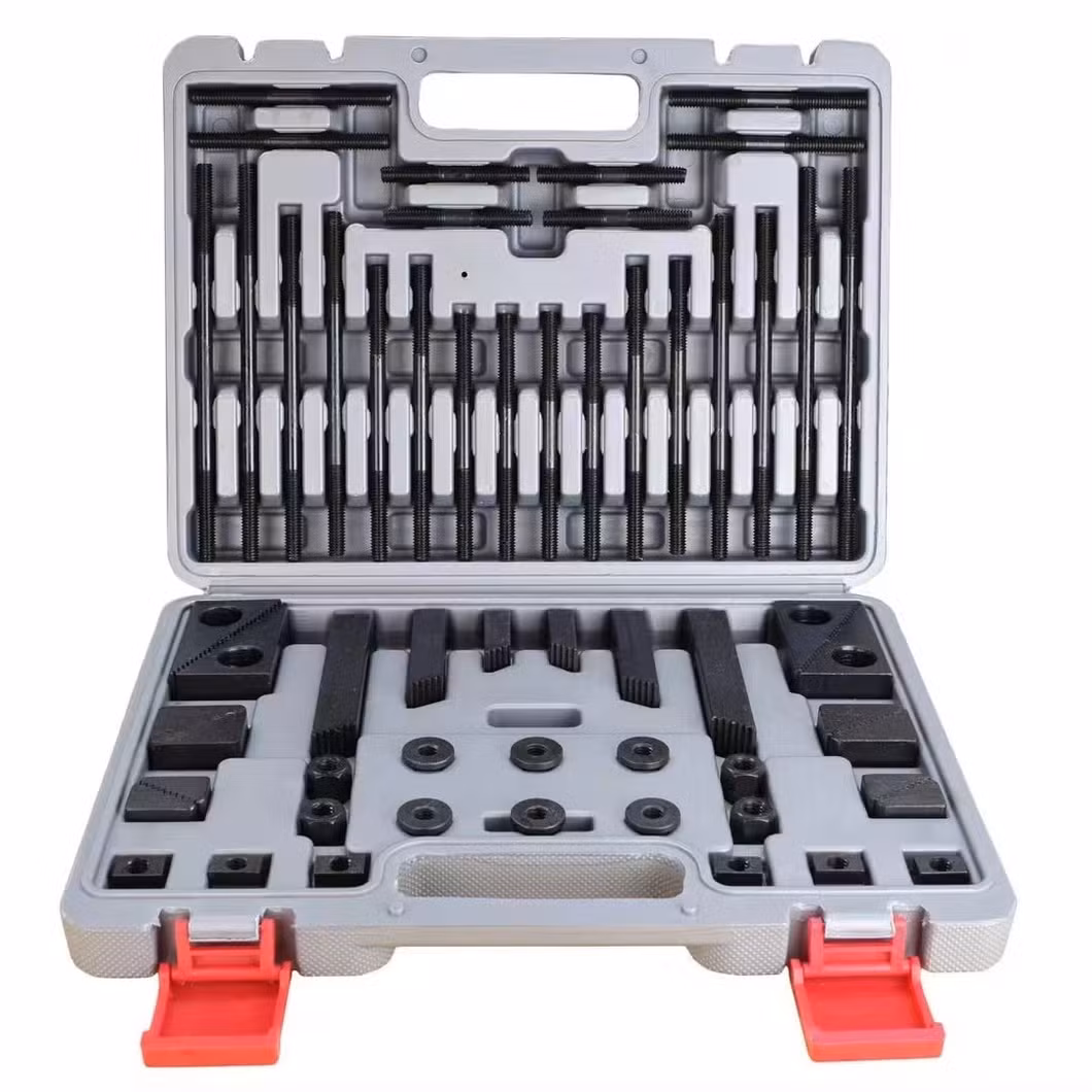 Good Quality Metric Inch CNC 58 Piece Clamping Kit on CNC Machine
