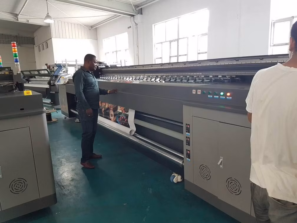 High Speed 2513 Gen5 3D Embossed Texture Flatbed Printer with Varnish
