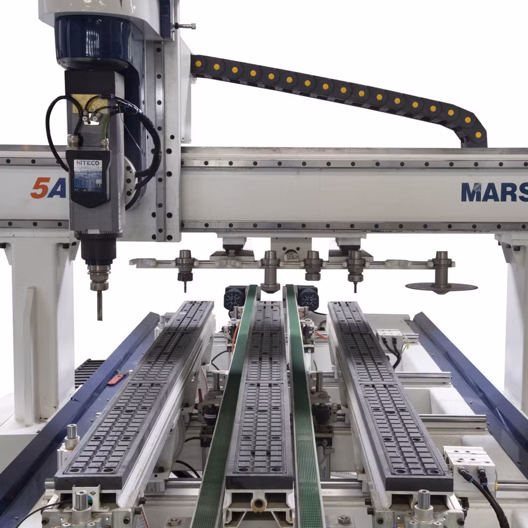 Mars Woodworking 5 Axis CNC Router Seat Backrest Engraving and Milling Machine for Foam Stone Metal 3D Sculpture Making