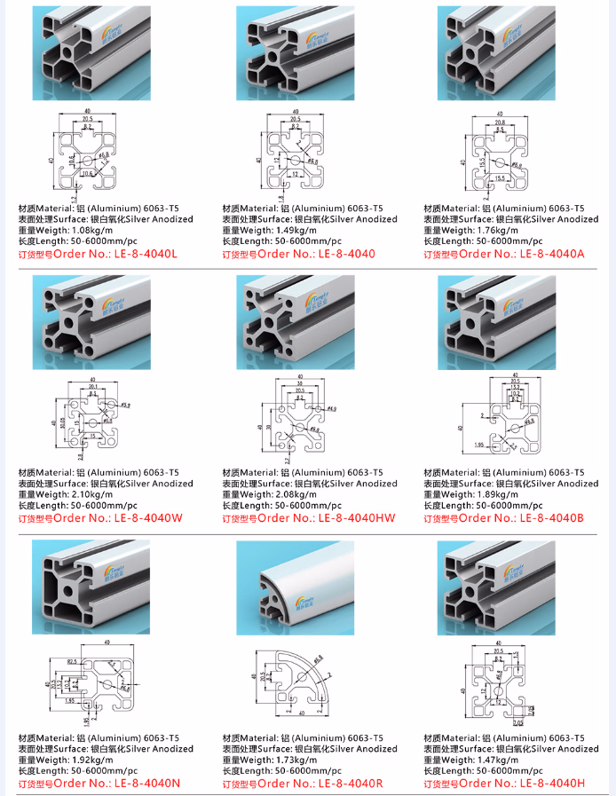 Gold Aluminium Accessories Industrial Direct From Stock Extruded Aluminum Profile Fit for Exhibition Equipment