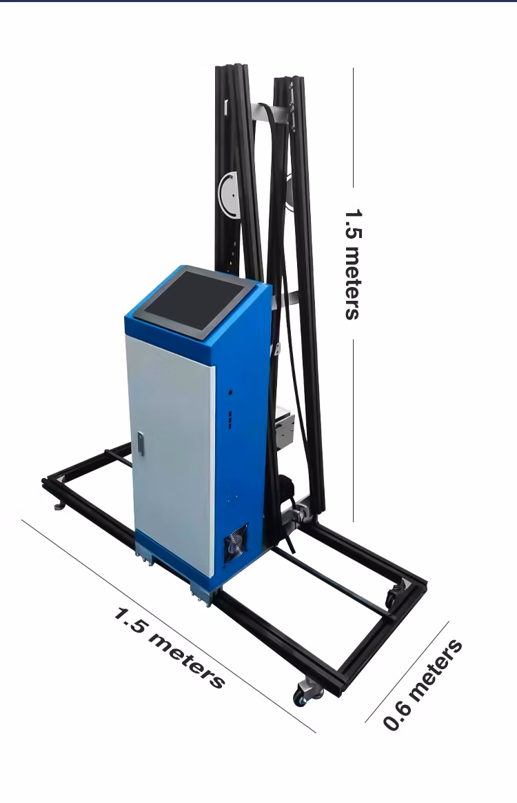New Design Upgrade Software More Clearly 3D Wall Printer with UV Ink