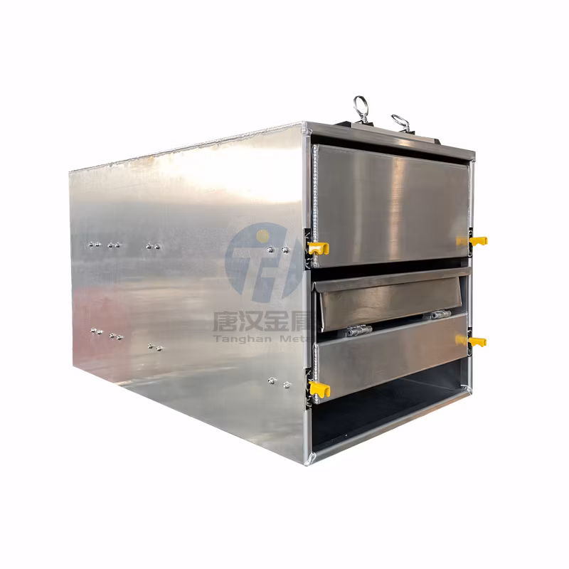 OEM Metal Fabricated Steel/Aluminum Enclosure Welding 3D Printer Shell Scanner Main Case and Terminal Housing with White Color