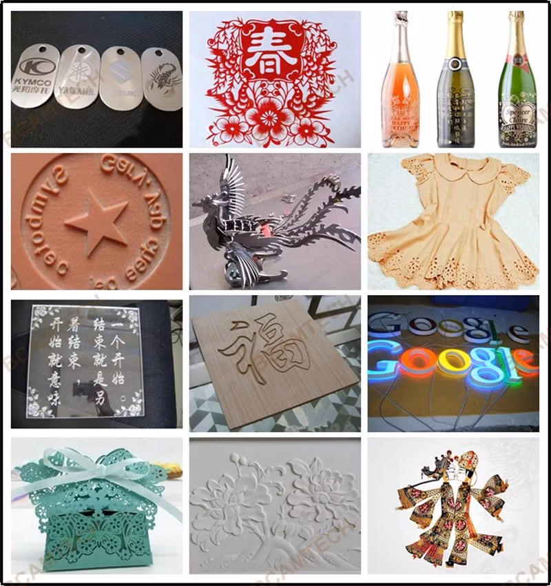 CNC CO2 Laser Engraving Cutting Machine Laser CO2 for Cutting Thin Metal Plate