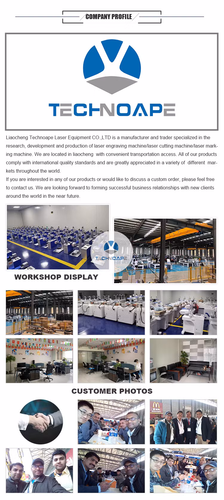 Mini Desktop 20W 30W 50W Laser Marking Machine CO2 Laser CNC for Small Business Machines