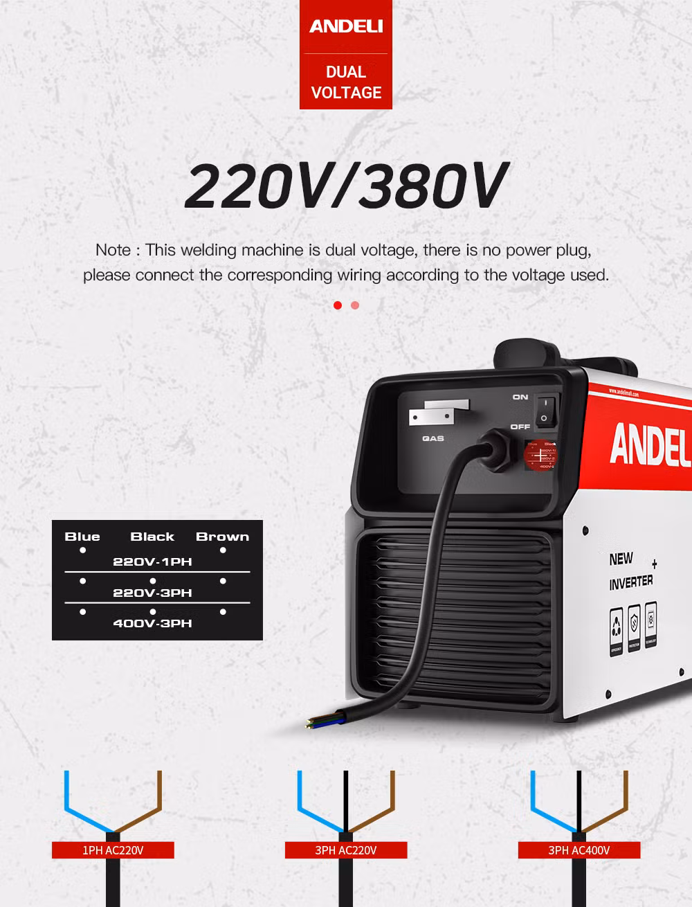Andeli Cut-60 PRO CNC Plasma Cutting Machine 220V&380V LCD Display Non-Hf Pilot Arc Contacting Cutting Plasma Cutter