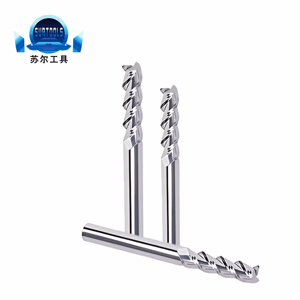 Fabricado En China High-Speed Alloy CNC Milling Tool Cutter for Aluminum