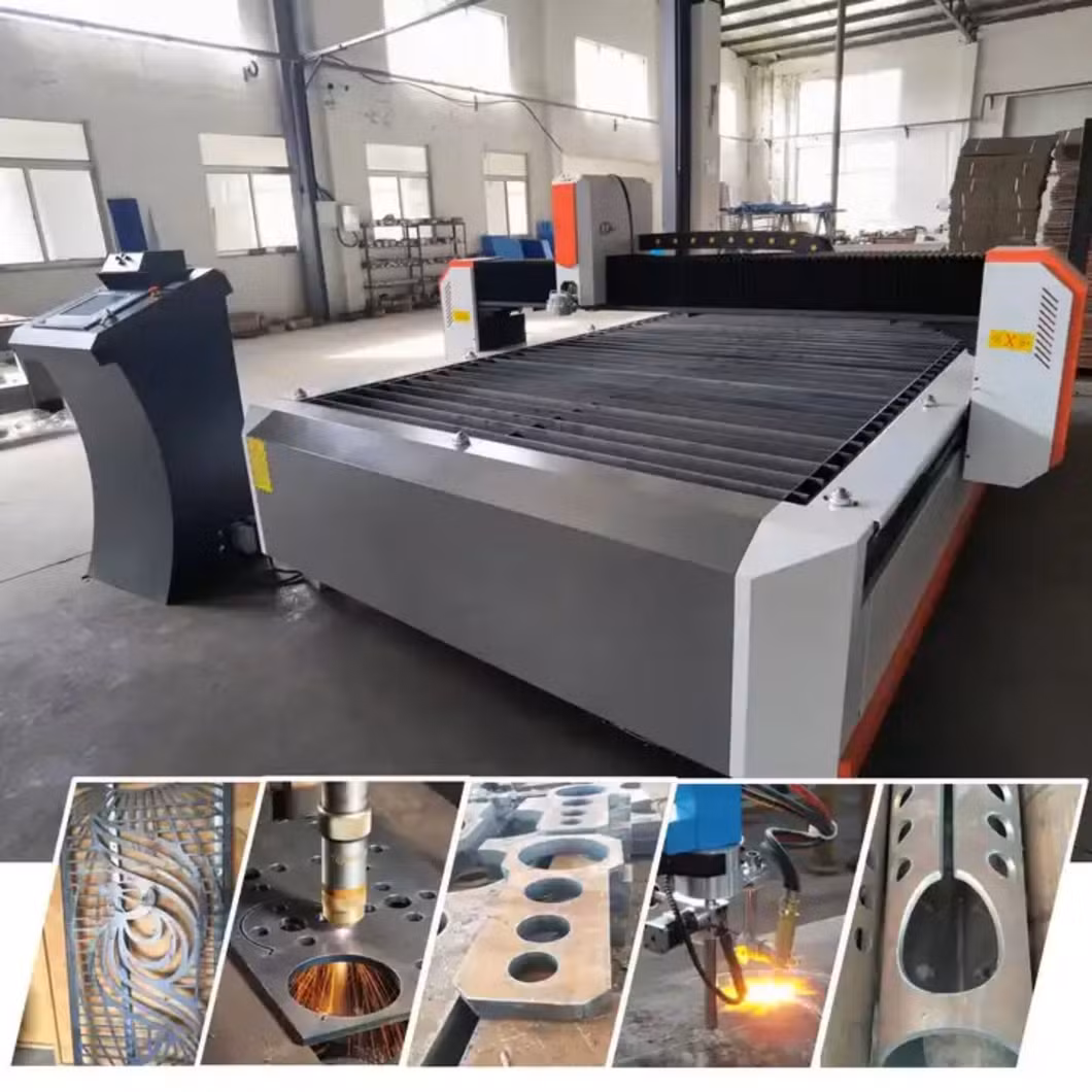 High-End CNC Plasma Cutting Machine Iron Plate Cutter with Instruction Manual