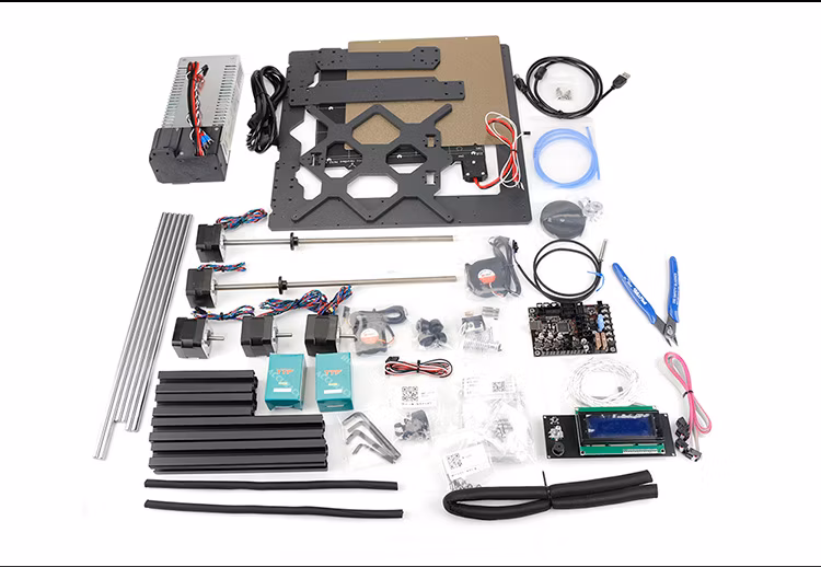 Wholesale 3D Printers Prusa I3 Mk3s MK3/Mk3s+Pei Double-Sided Powder Steel Plate Upgraded Package Full Kit with Aluminum Alloy Frame 3D Printers