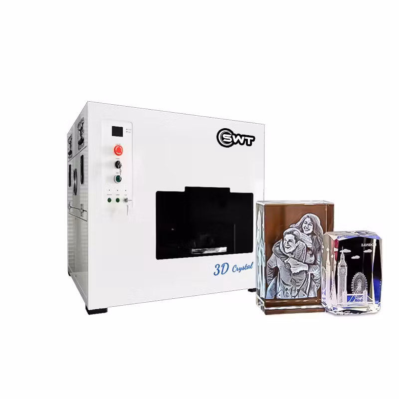 Swt Desktop CNC 2D 3D Subsurface Cube Glass Photo Crystal Laser Inner Engraved Engraver Engraving Printer