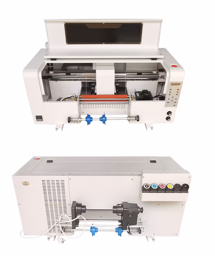 Vigojet UV Dtf Printer Roll a B Film Printing Sticker for Leather Canvas Plastic Bottle Pen 3D UV Dtf Film Printer