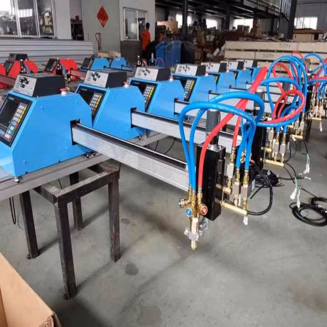 Portable Cantilever CNC Plasma and Gas Fuel Flame Cutting Machine for Rapid Metal Sheet Fabrication Processing