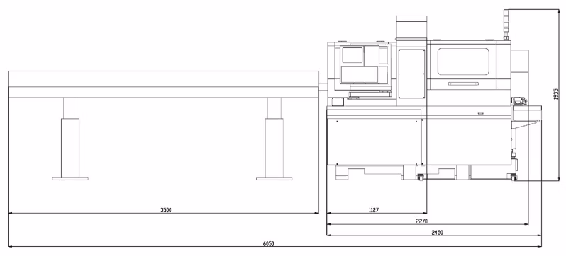 CNC Machine Swiss Type Automatic Lathe Tc266 with Fanuc/Mitsubishi Control System Mini CNC Factory Price