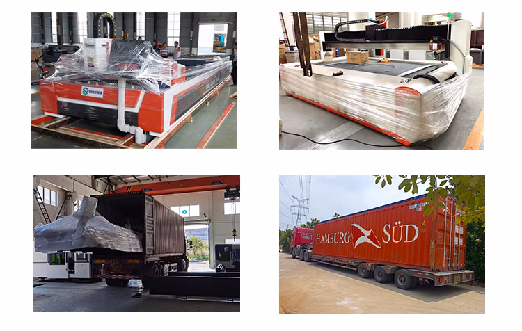 Small High Quality 1kw 2kw 3kw 4kw 6kw 8kw 12kw Mild Stainless Steel Lron Aluminum Copper CNC Sheet Metal Automatic Fiber Laser Cutting Machine