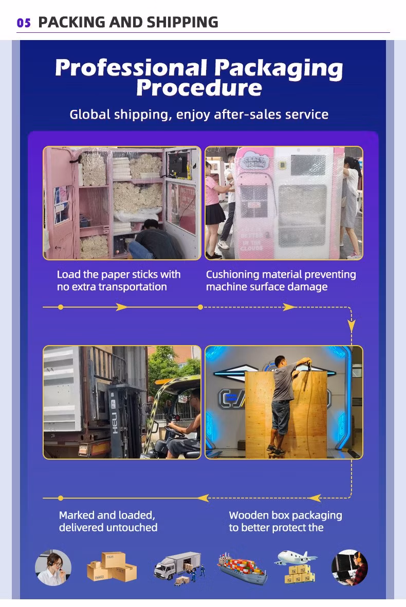 Professional Customize Automatic 3D UV Printing Vending Commercial Phone Case Printer