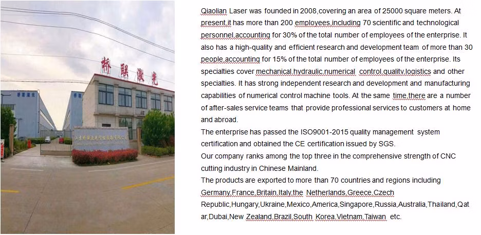 Double Table CNC Metal Fiber Laser Cutting Machine Price 6kw 12kw 15kw 20kw 30kw 40kw 60kw 80kw 100kw 120kw for Sale