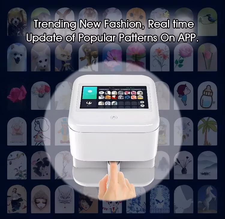 Wholesale Women Portable Nail Printer 10 DIY Smartl V9 Nail Printer