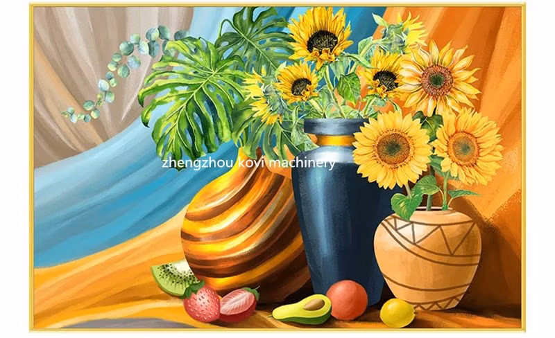 Outdoor Indoor Automatic Mural 3D UV Vertical Wall Printer Painting Machine