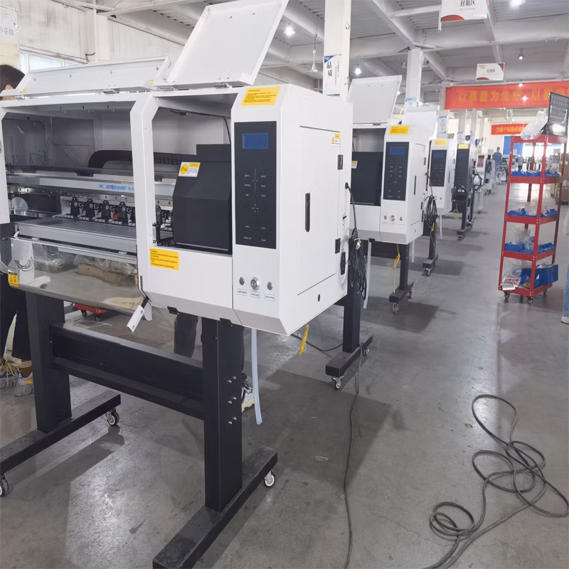 Textile Printer Machine 3D Multi Colours Fabric Printer