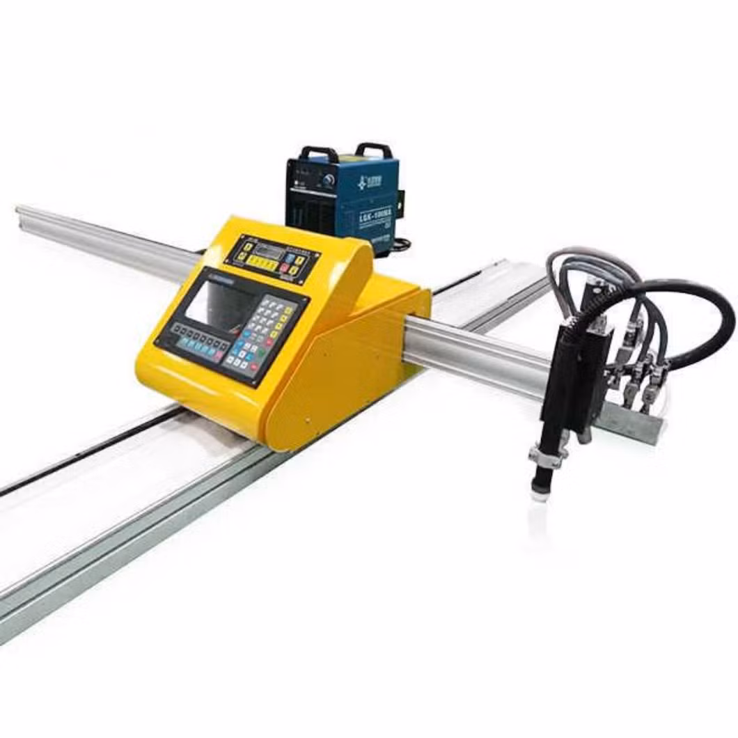 Portable Cantilever CNC Plasma and Gas Fuel Flame Cutting Machine for Rapid Metal Sheet Fabrication Processing