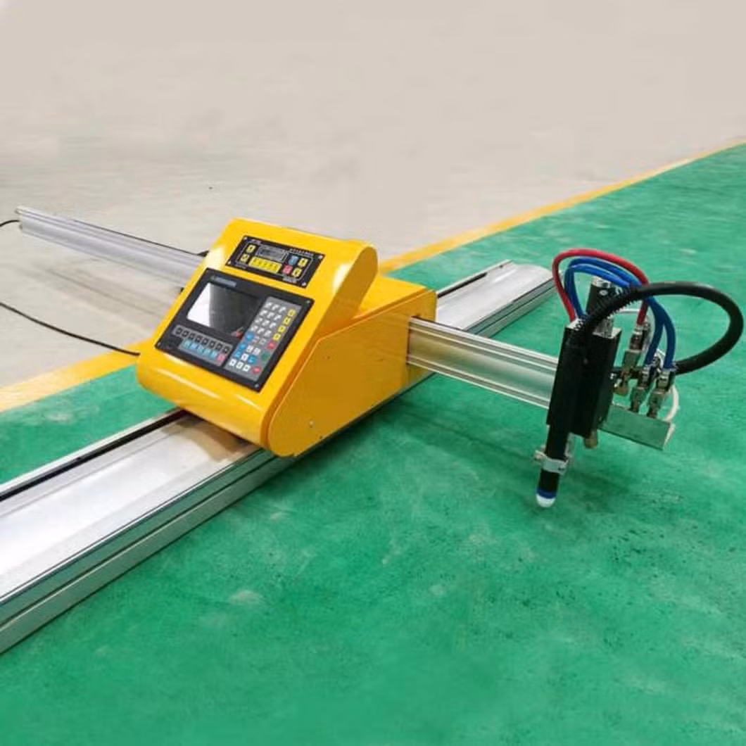 Portable Cantilever CNC Plasma and Gas Fuel Flame Cutting Machine for Rapid Metal Sheet Fabrication Processing