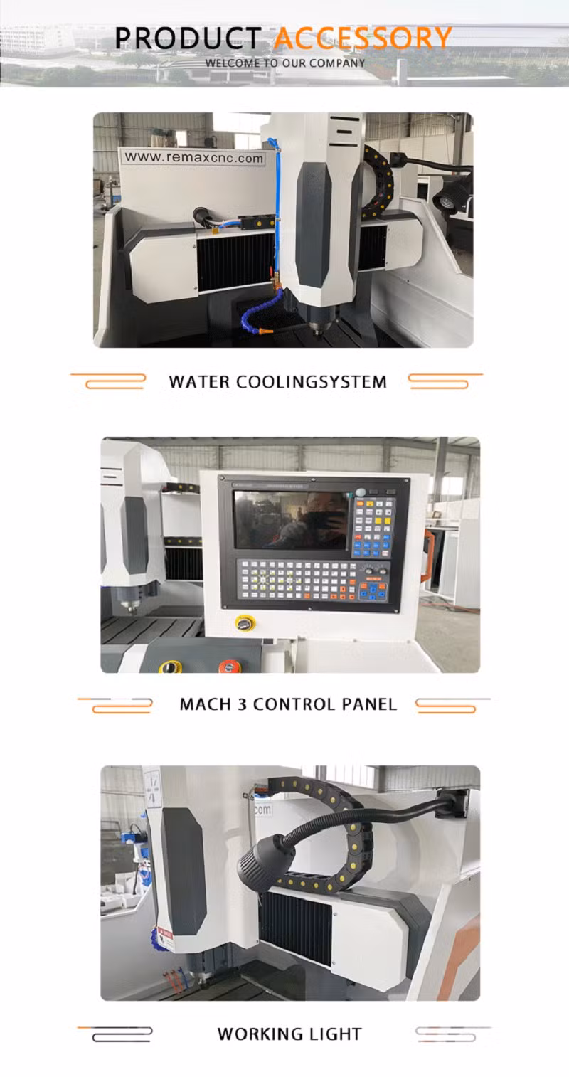 4040 Remax Mould CNC Router Machine for Metal 3D CNC Steel Mold Engraving and Milling Machines Factory Price for Sale