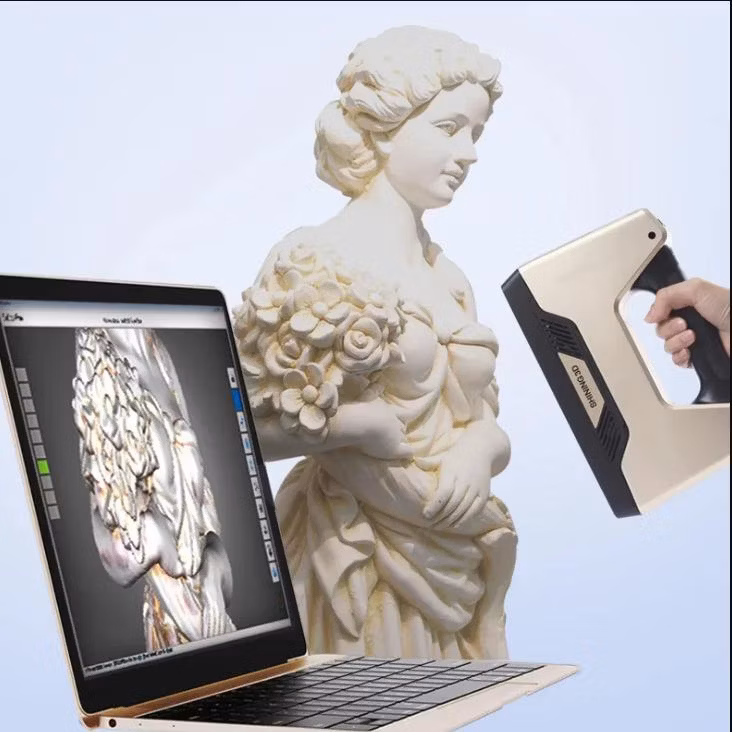 3D Optical Outline Scanner for 3D Printer and Model Coppy