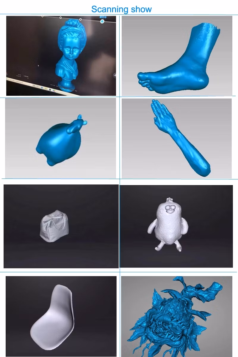 High Precision Vertical Industrial 3D Scanner for 3D Printer CNC Router Machine