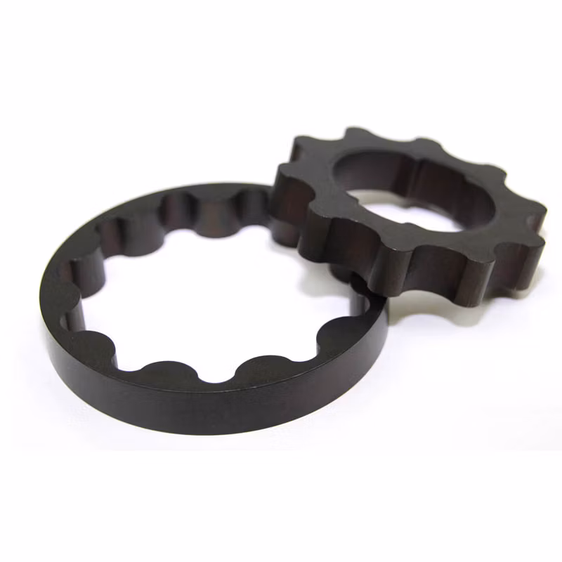 CNC Machining Ground Finished and Surface Hardened Coyote 4340 Billet Oil Pump Gear Set