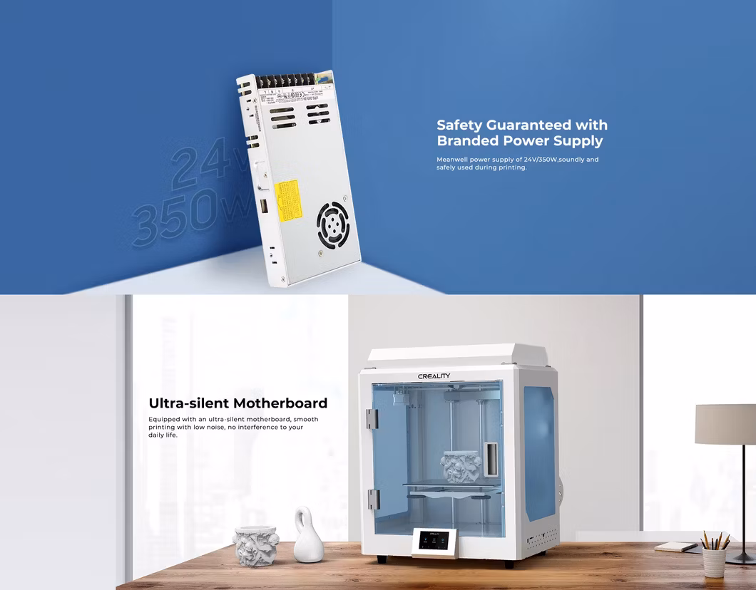Creality- K1 Max 3D Printer with Smart Ai Function 600mm/S Printing Speed, Large Build Volume Auto Leveling Dual-Gear Extruder