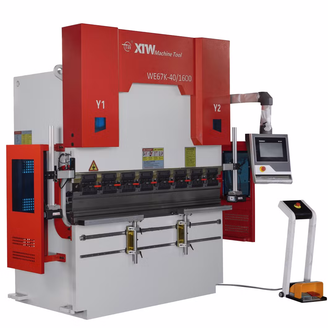 Ultimate CNC Press Brake We67K-40t1600 Mini Bending Machine Delem Da53t Controller