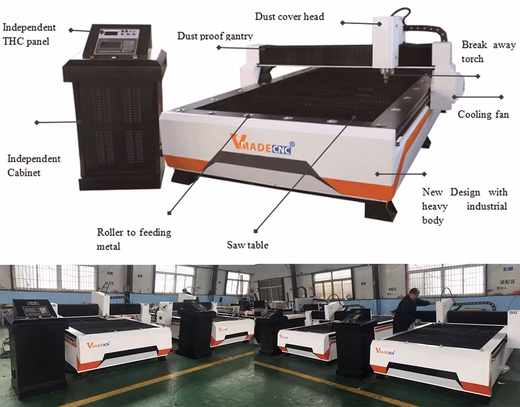 CNC Plasma Cutting Machine / Plasma Cutter / Plasma Cut CNC
