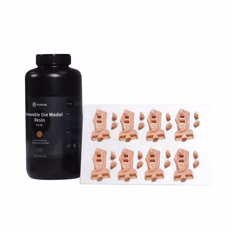 Creality- Pionext Removable Die Model Resin Pn-Rd, Dental Mold Material Rigid UV Resin, High Quality 3D LCD Printer Mould