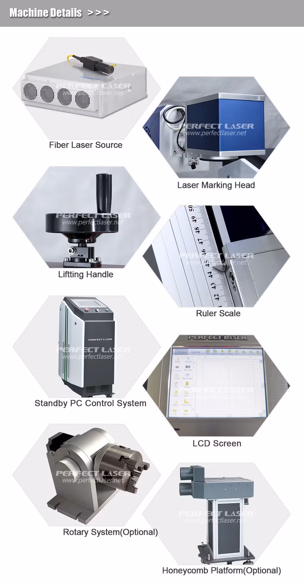30W CO2 Laser Marking Machine Engraving Qr Code /Wood/ Plastic/Glass Sale