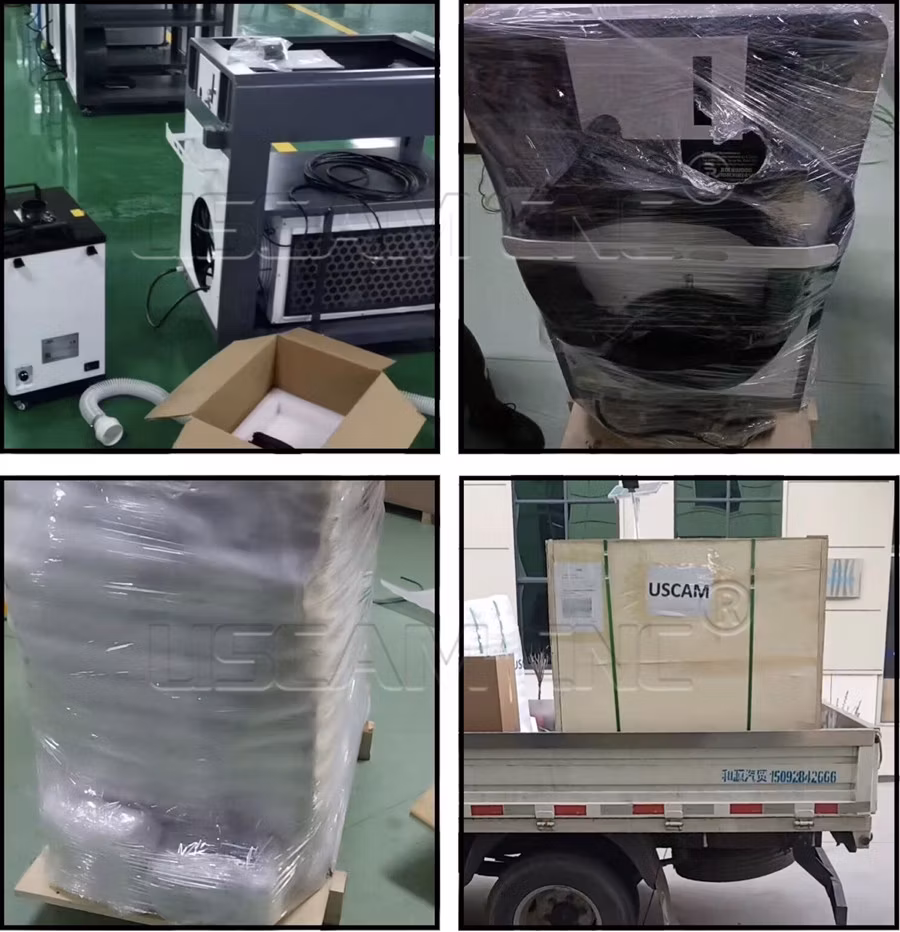 1000W 1500W 2000W CNC Fiber Portable Handheld Laser Welding with Water Chiller and Wire Feeder