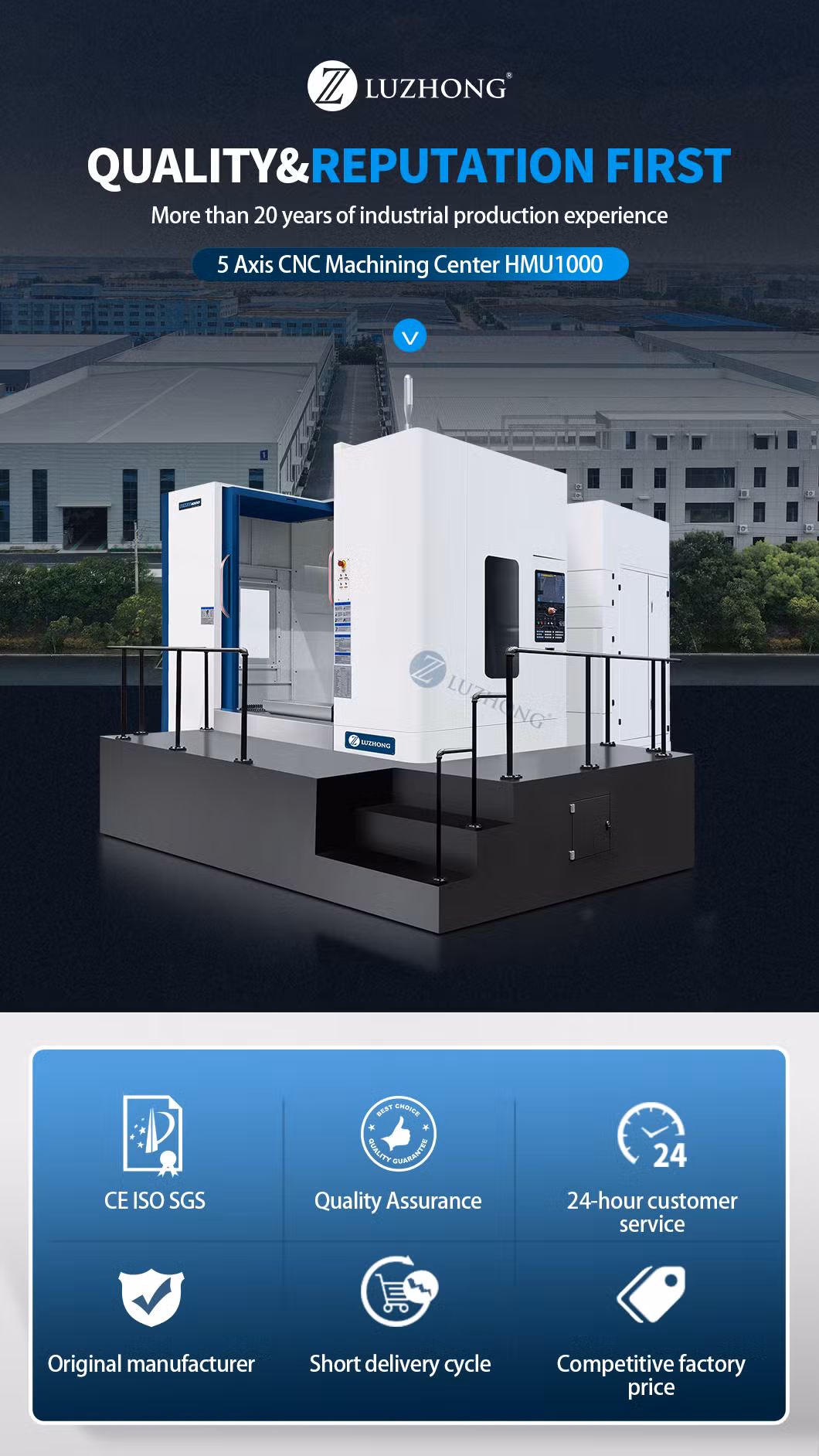 5 axis cnc controller HMU1000 board in turning milling machine