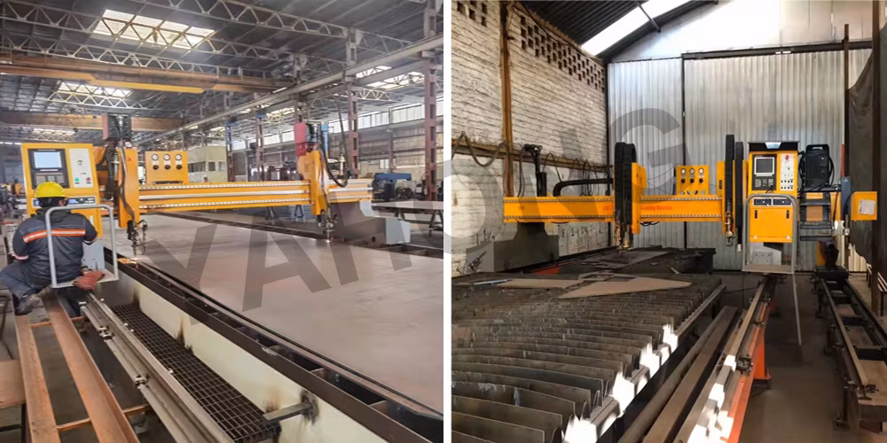 Heavy Duty Gantry CNC Plasma Cutting Machine for Metal with Oxygen Cutting and Plasma Cutting