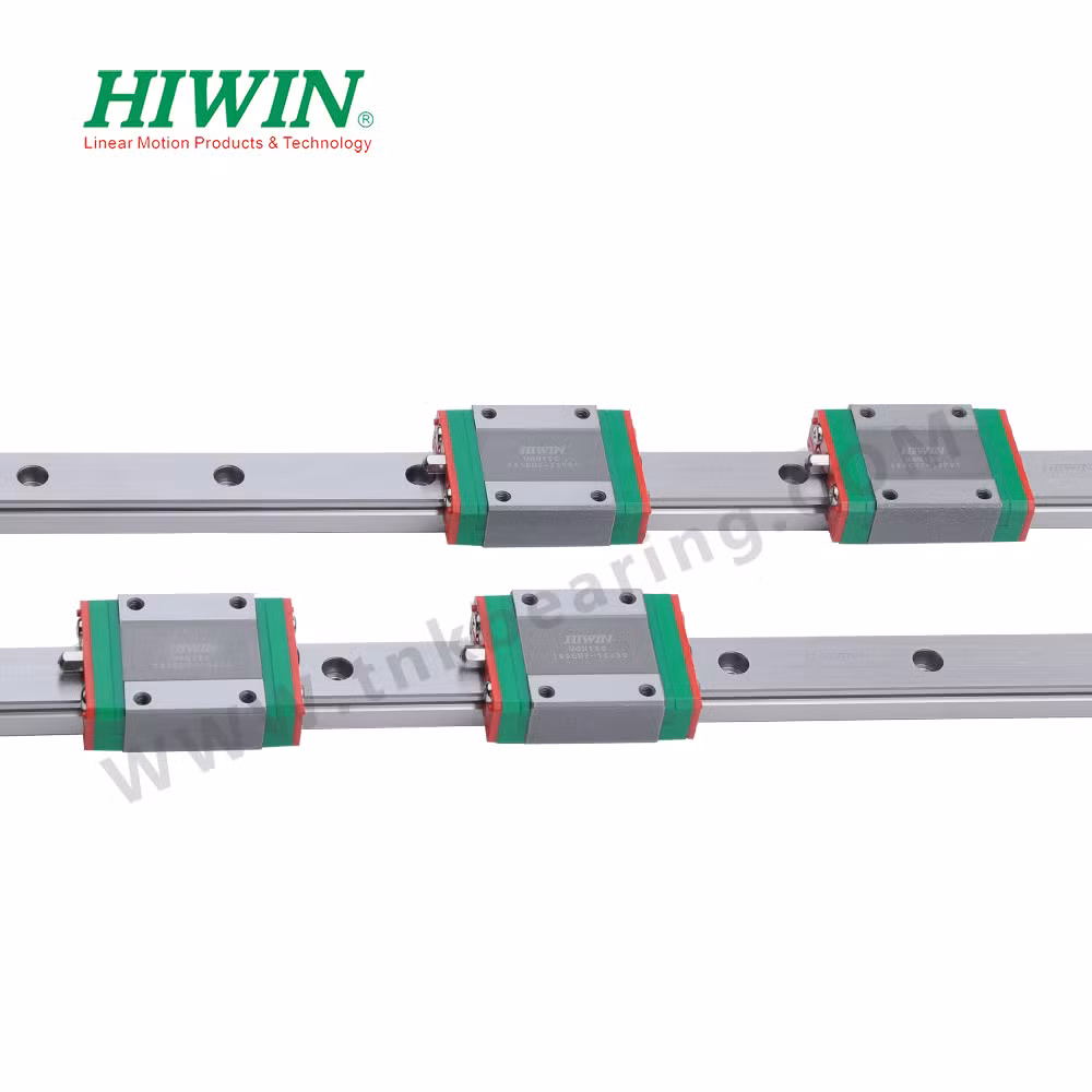 100% Hiwin Mg Mgn Mgw Mgn7 Mgn9 Mgn12 Mgn15 Mgw9 Mgw12 Mgw15 Guide Bearing Mini Carriage CNC Micro Guideway Set Kits Linear Rail