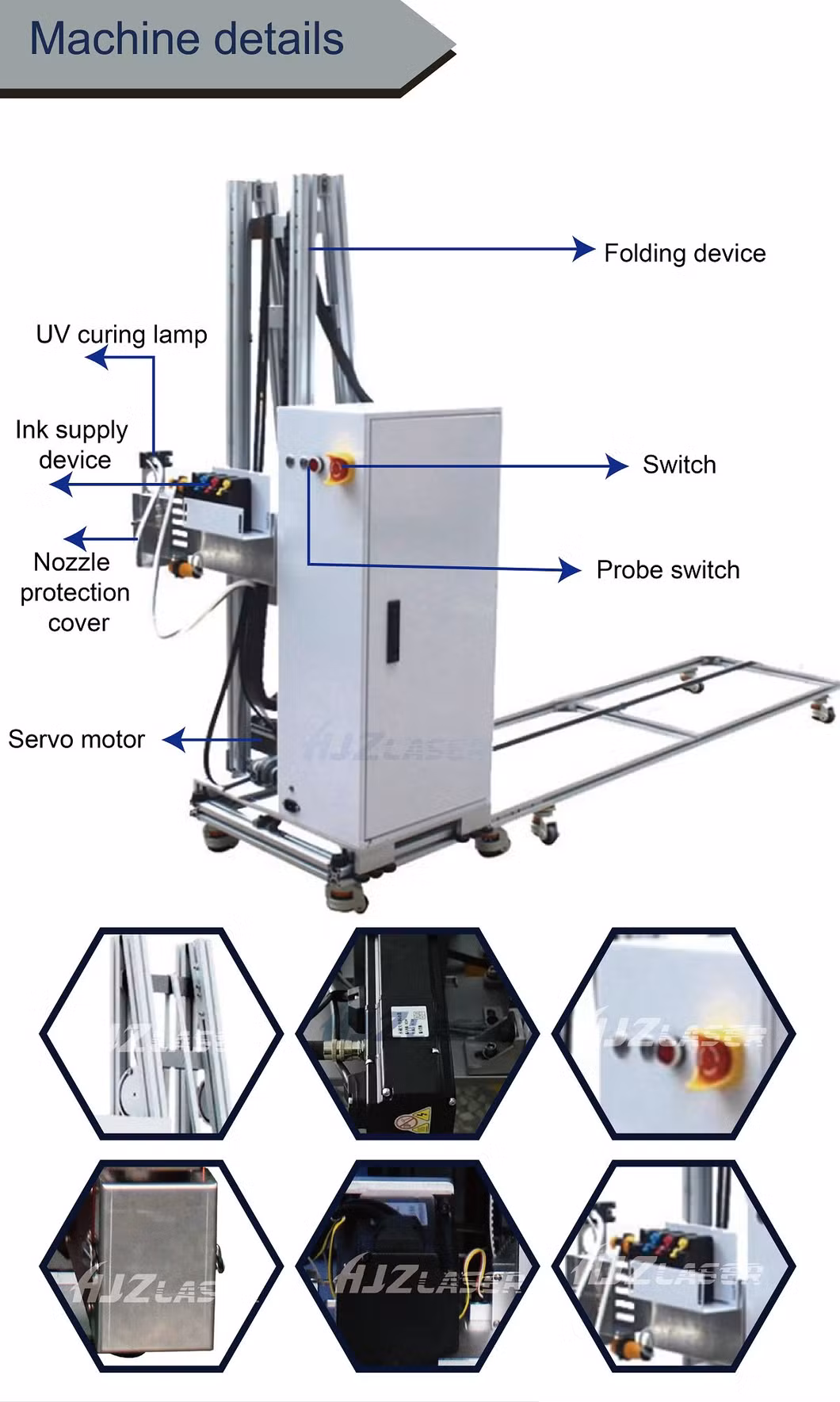 Height Customized Wallpen UV Inkjet Vertical Printing Machine 3D Wall Printer