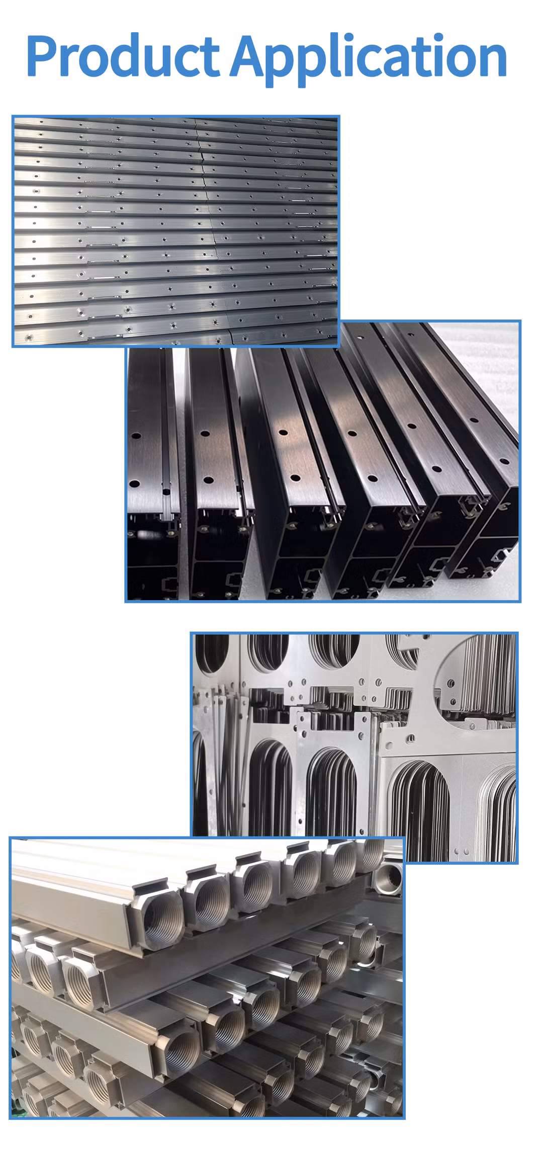 Aluminum CNC Parts Industry Radiator CNC Machining Machinery 3D Printer Machine Part