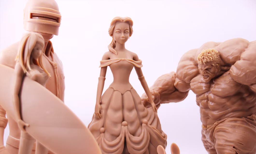 High-Precise Castable Wax Resin SLA 3D Printer for Dental Jewelry