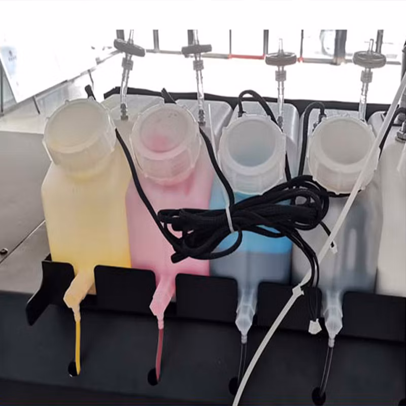 Textile Printer Machine 3D Multi Colours Fabric Printer