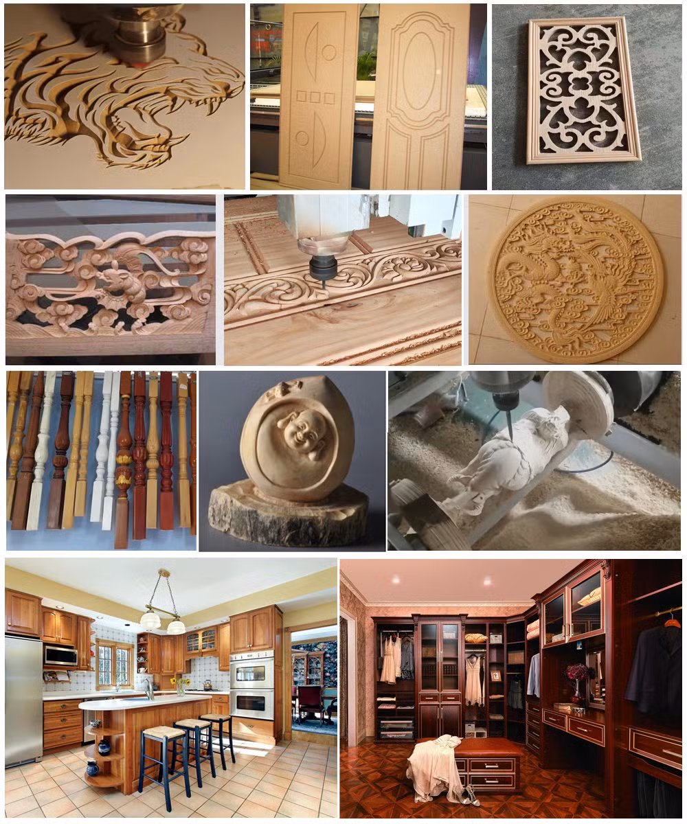 1325 1530 Good Price Woodworking CNC Wood Router Machine with Vacuum Table for Furniture