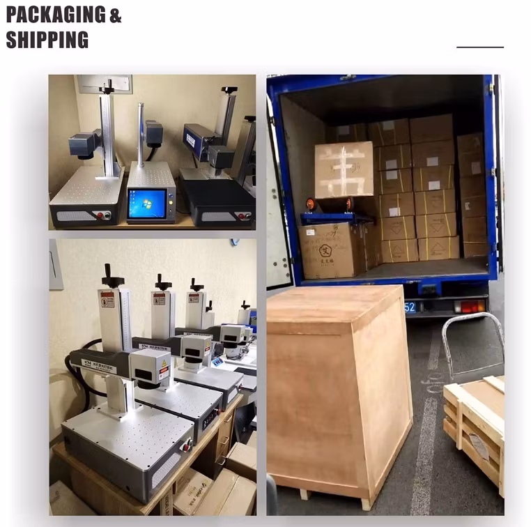 Factory Supply 20W Raycus CNC Mini Fiber Laser Marking Machine /Fiber Laser Marker for Keypad