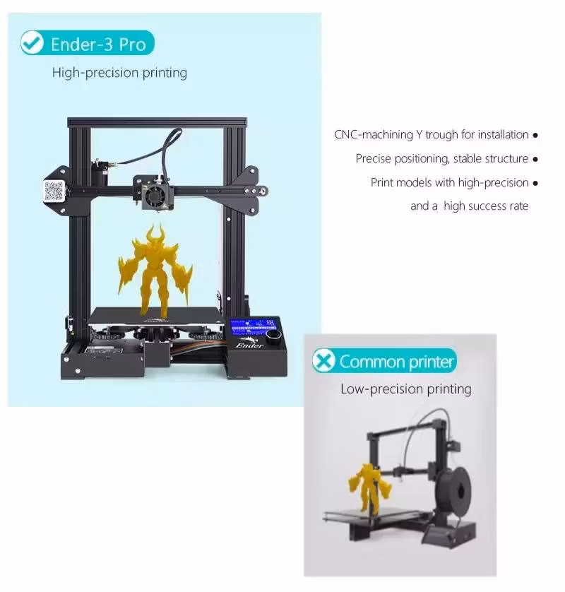 Ender-3 PRO Fdm Huge 3D Metal Machine Printer