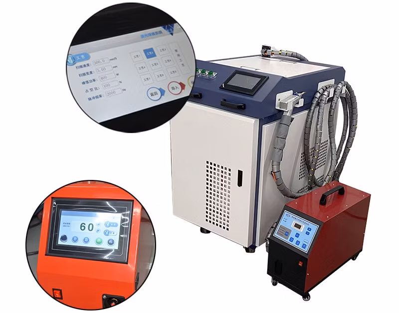 China 1000W 1500W 2000W Industrial Portable Handheld CNC Auto Fiber Laser Welding Price for Jewelry Aluminum Stainless Steel Detal
