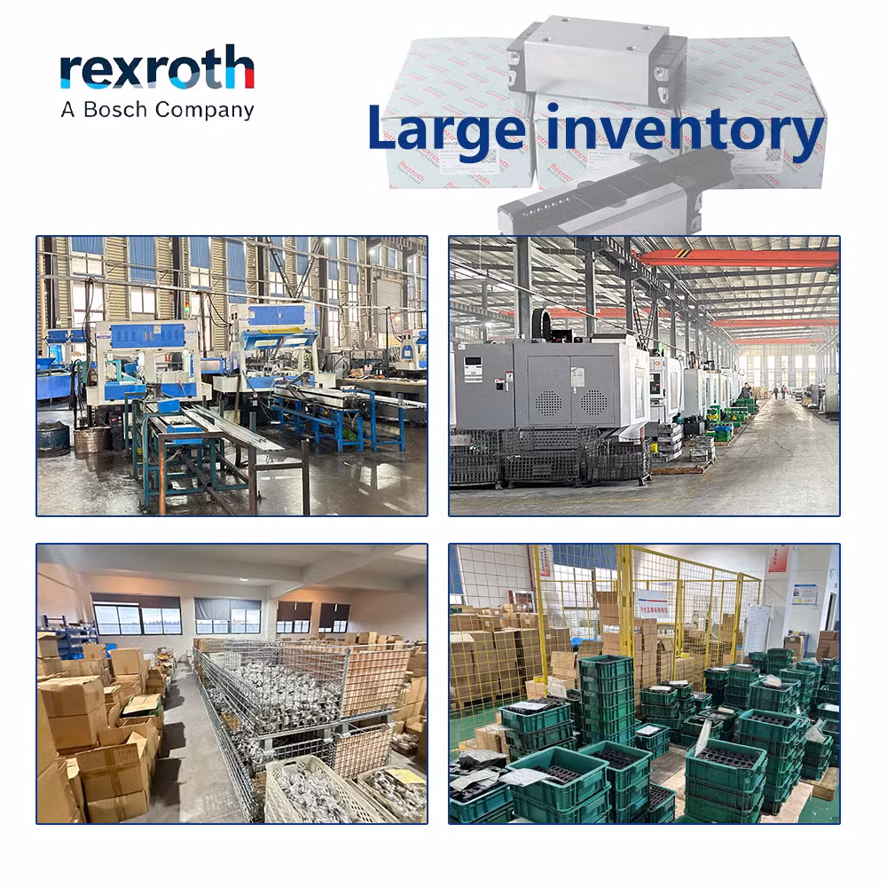R162432220 R1624 322 20 Rexroth Germany Guid Rail Linear 3D Tables CNC Bearing Slide Block Bearings Roller Kit Machining Set Runner